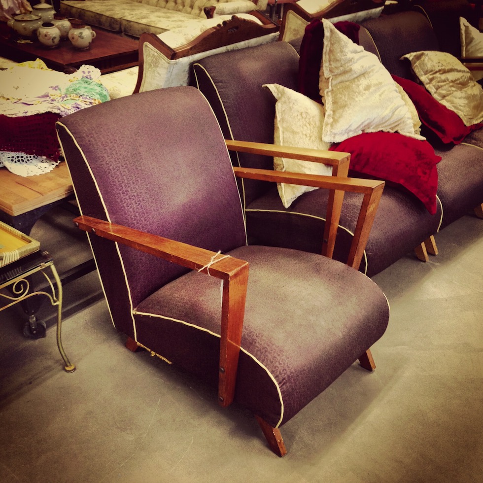 Mid-century chairs at Industriart. More #vintage and #industrial treasures at Industriart on the RSD Blog. www.rsdesigns.com.au/blog/
